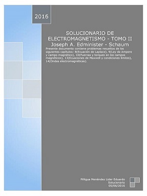 ELECTROMAGNETISMO - TOMO II
